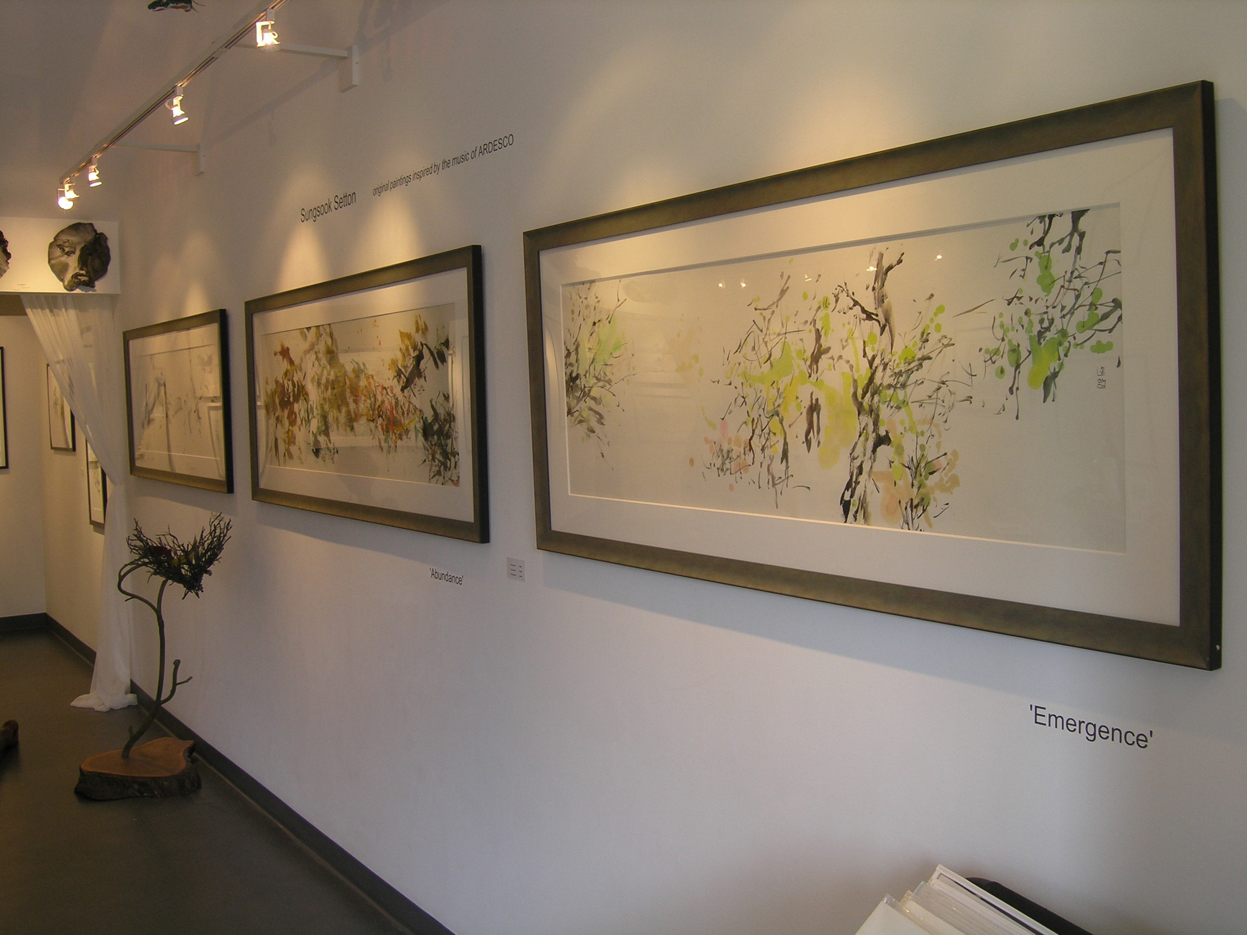 Brush Voice, Spinnato Gallery, Setauket, NY. 2005